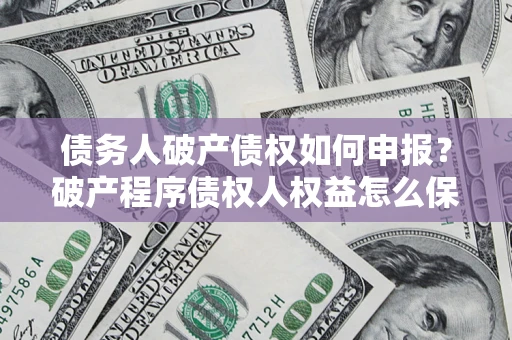 北京债务人破产债权如何申报？破产程序债权人权益怎么保障？