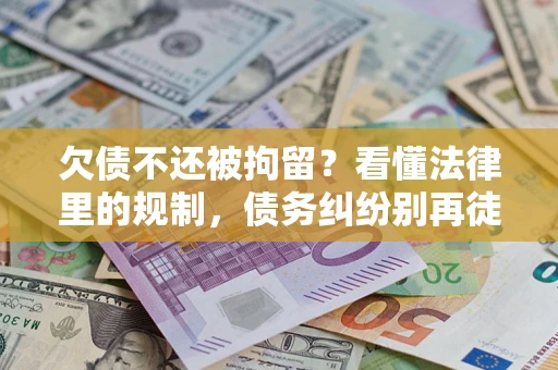 北京欠债不还被拘留？看懂法律里的规制，债务纠纷别再徒劳奔波