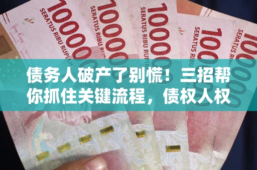 北京债务人破产了别慌！三招帮你抓住关键流程，债权人权益不再缩水