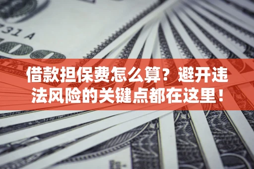 北京借款担保费怎么算？避开违法风险的关键点都在这里！