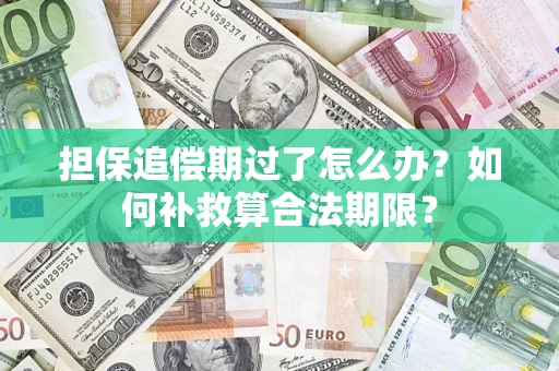 北京担保追偿期过了怎么办？如何补救算合法期限？