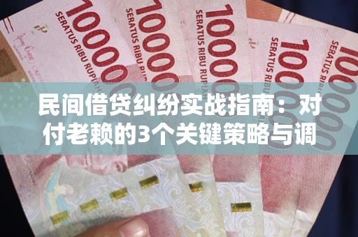 北京民间借贷纠纷实战指南：对付老赖的3个关键策略与调解盲区解析