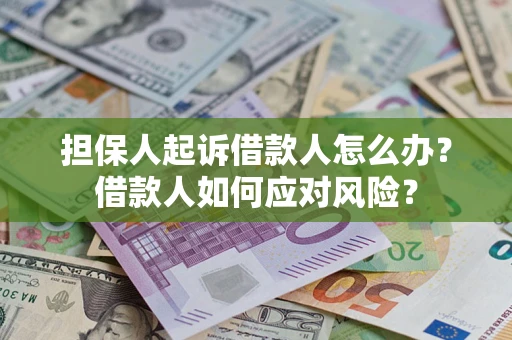 北京担保人起诉借款人怎么办？借款人如何应对风险？